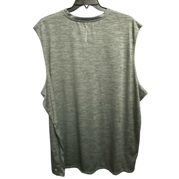 Xersion Mens 4XLT Shirt Train EverAir Muscle Tank Tall Gray Breathable Quick Dry - Picture 3 of 5